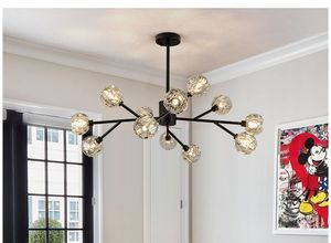 2022 new postmodern light luxury simple Nordic living room <span class=keywords><strong>sala</strong></span> da pranzo camera da letto calcio crystal net red molecolare light - Product Image 5