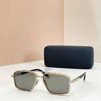 Lunettes de soleil de luxe pour hommes en acétate de haute qualité, combinaison métal-acétate