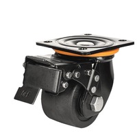 Roulettes pivotantes robustes sur mesure en PP, roues industrielles, capacité de charge de 500 kg, roulettes universelles pour équipement de machine, roulettes pour armoires