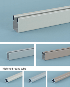 Thanh Ray Dưới Bằng Nhôm Thành Phần Rèm Đáy Tròn Phụ Kiện Rèm Rèm Thanh Ray Dưới Bóng Râm - Product Image 3