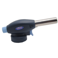 Torche à gaz butane en acier inoxydable 915 avec allumage électronique, flamme réglable jusqu'à 1300F pour usage en cuisine