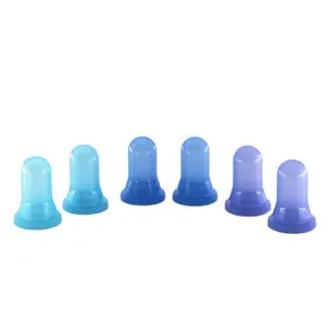 Hot Selling 18mm 20mm Colorful Silicone Teat For Glass Bottle Rubber Teat