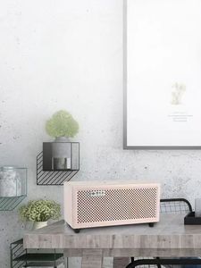 ลำโพงไม้ย้อนยุคคุณภาพสูง 100W สำหรับ V5.0 ไร้สาย โหมดคู่ ใช้กับโฮมเธียเตอร์ โทรศัพท์มือถือ คอมพิวเตอร์ เสียงคุณภาพดี ตัวเครื่องทำจากไม้ - Product Image 4