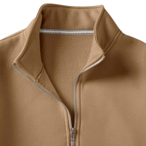 Ensemble de sweat-shirts à col montant en polaire pour homme, doux, chaud, décontracté, fabricant OEM ODM - Product Image 4