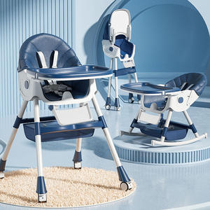 Venta al por mayor portátil moderno fácil limpieza altura ajustable Niño alimentación <span class=keywords><strong>comer</strong></span> <span class=keywords><strong>silla</strong></span> alta <span class=keywords><strong>para</strong></span> bebés - Product Image 1