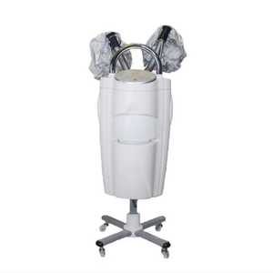 Appareil de soin capillaire ultrasonique vertical professionnel pour salon de beauté et spa, avec deux casques - Product Image 2