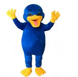 Funtoys Schattige Blauwe Vogelbekdier Volwassen Cartoon Dier Cosplay Mascotte Kostuum Voor Party Parade Podiumvoorstelling