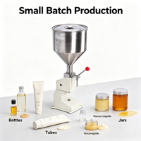 Machine de remplissage manuelle à piston pour boissons, shampoings, bouteilles en verre, équipement de remplissage cosmétique de haute précision