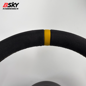 Volante de Cuero Perforado de Ante para <span class=keywords><strong>BMW</strong></span> 320 <span class=keywords><strong>525</strong></span> F10 F30 E90 F70 E71 F31 F32 X5 X6 F01 F07 F20 F11 F22 F25 M3 M4 M5 - Product Image 2