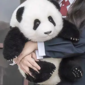 Di alta qualità dei cartoni animati Kawaii simpatici giocattoli per bambini animali all'ingrosso Panda peluche Panda peluche