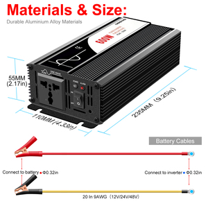 Convertisseurs <span class=keywords><strong>600W</strong></span> <span class=keywords><strong>12v</strong></span> 220v <span class=keywords><strong>Convertisseur</strong></span> d'alimentation <span class=keywords><strong>Convertisseur</strong></span> DC vers AC - Product Image 2