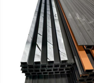 Wpc interno decorativo Pvc impiallacciatura di marmo pannello di parete con pannello laminato impermeabile ignifugo pannello di parete altri pannelli - Product Image 4