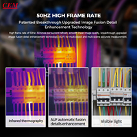 Avanzado 50x38 ° FOV Cámara térmica Sistema de imagen de temperatura personalizable con soporte OEM y ODM
