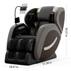 Best Seller 3D Shiatsu <b>Chair</b> <b>Zero</b> <b>Gravity</b> Back Heating Tablet Control Recliner for Home & Office 608-A1 Vending Massag - Product Image 6