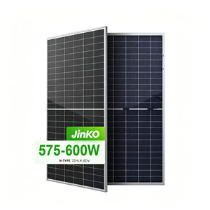 Vente en gros de panneaux solaires pliables PERC bifaciaux double vitrage Tiger Neo 72HL4-BDV 575-600W N-Type BIPV 23,23% HJT Hbc - Product Image 1