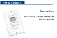 AC110V US Détecteur de mouvement Interrupteur infrarouge PIR Plafond Applique Ampoule Interrupteur Catégorie de produit Capteurs de mouvement et de position