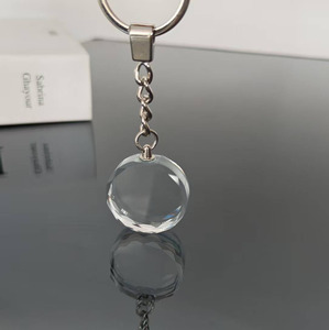 Honor Wholesale K9 LED Crystal Blank Keychain Custom 3D Laser Diamond Glass Waterproof <b>Gift</b> <b>Box</b> Portable Popular Style for - Product Image 3