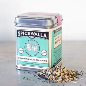 Small square pepper tin box spice tin container