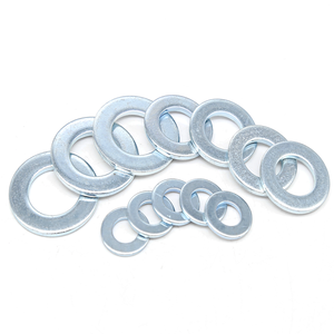 Arandela Estándar Galvanizada 3/4 UNC ASTM A325 F436, Arandela Plana de Zinc Transparente de <span class=keywords><strong>7</strong></span>/16\", Arandela Lisa M10 - Product Image 2