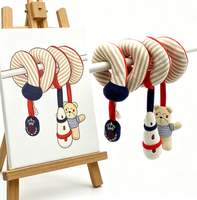 Fait sur mesure bébé nouveau-né en peluche lit jouets suspendus doux mignon joli bébé bruit faisant poupée doux en peluche bébé jouet