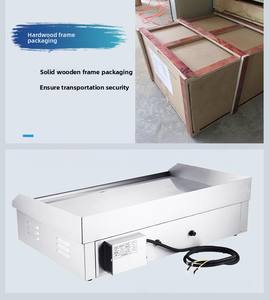 Fabricant de plaques chauffantes électriques commerciales, plaque de fer, machine à crêpes pour hôtels de rue, restaurants, plaque chauffante électrique - Product Image 5