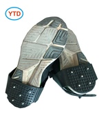 Crampons antidérapants en caoutchouc naturel légers et durables, personnalisables en couleur, pour sports d'hiver, certifiés CE/RoHS, faciles à utiliser