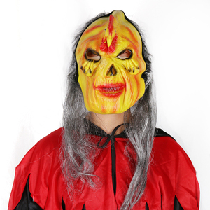 Máscara <span class=keywords><strong>de</strong></span> halloween <span class=keywords><strong>de</strong></span> excelente calidad máscara <span class=keywords><strong>de</strong></span> fiesta <span class=keywords><strong>de</strong></span> pelo largo cara <span class=keywords><strong>de</strong></span> <span class=keywords><strong>miedo</strong></span> loco - Product Image 2