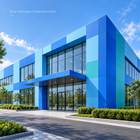 Panneau composite en aluminium massif 6 mm 1500x3000 mm, grain de pierre, résistant aux UV, anti-décoloration, pour l'extérieur des hôtels