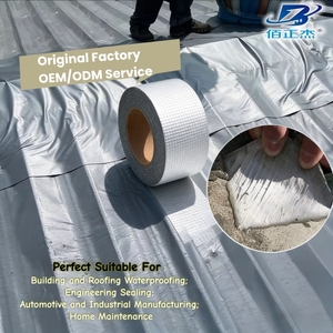 Ruban d'étanchéité en caoutchouc butyle et feuille d'aluminium haute adhérence, durable, pour réparation de toiture - Product Image 1