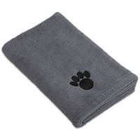 Serviette de bain et de séchage en microfibre personnalisée pour chiens et chats, fabriquée par un fournisseur direct