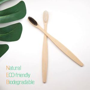 Brosses à dents jetables en gros pour hôtels, 100 % naturelles, biodégradables, écologiques, nettoyage en profondeur - Product Image 2