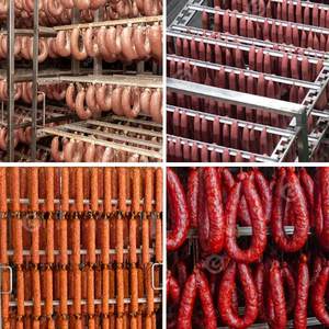 Nueva Línea de Producción de Bacon de Alta Velocidad, Máquina Automática Eléctrica para Productos Cárnicos, Carne de Cerdo, Pescado, Salchichas y Hot Dogs, Acero Inoxidable SUS304 - Product Image 6