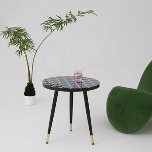 Modern Style Interactive RGB LED Touch-Sensitive Dining Table With Glass River Design and Customization Options JQ-SM052 Led Lig - Product Image 3