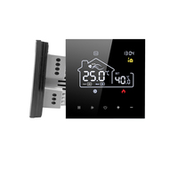 Thermostat numérique pour unité de ventilation à effet de vapeur, 2 tuyaux avec Modbus RS485, ventilateur EC, commande de vanne 0-10V, alimentation 24VDC