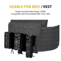 Étui tactique souple à dégagement rapide pour lampe torche, haute élasticité, construction durable pour équipement d'entraînement extérieur