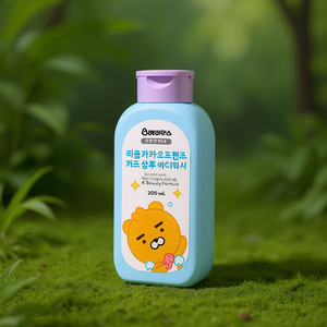 Kakao Friends Vivians Champú y Gel de Baño 2 en 1 para Bebés, 200 ml, Cuidado del Cabello, Para Todo Tipo de Piel, Fórmula K Beauty - Product Image 3