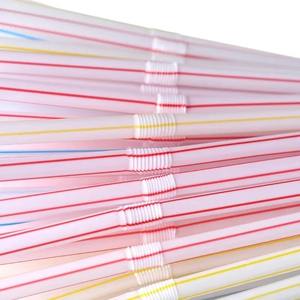 قش نيون ملون مرن ببوصات للاستعمال مرة واحدة بألوان متنوعة طويلة متعددة الألوان - Product Image 2