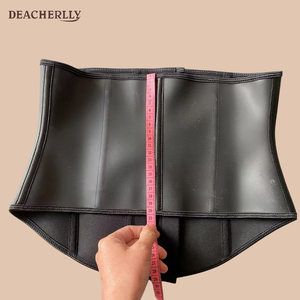 Fajas Cao Nén Tummy Kiểm Soát Latex Eo Huấn Luyện Viên Vành Đai Mỏng Bụng Trở Lại Ngắn Thiết Kế Hỗ Trợ Trở Lại - Product Image 2