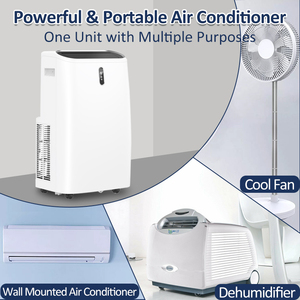 JJPRO Greenfly climatiseur <span class=keywords><strong>portable</strong></span> <span class=keywords><strong>12000</strong></span> <span class=keywords><strong>btu</strong></span> maison commerciale intelligente écran tactile climatiseur mobile - Product Image 4