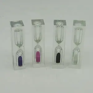 Custom Acrylic Gifts Crafts 3 minutes Acrylic Sand Timer Hourglass