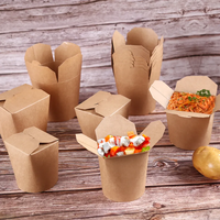 Boîte à sushi en carton blanc en relief imprimé de logo personnalisé de haute qualité emballage en papier alimentaire à emporter pour le type de dossier de nouilles