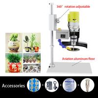Machine électrique de coupeur de bouteille de bricolage d'usine, kit d'outils de coupeur de bouteille de vin pour les bouteilles en verre ou en céramique rondes/carrées/irrégulières