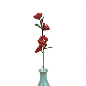 Arrangement floral artificiel Yiwu Datuo, fleur à tige unique avec feuilles, matériaux d'imitation de haute qualité pour la décoration intérieure - Product Image 5