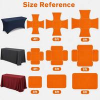 Support de bannière en tissu tendu personnalisé avec housse de table extensible assortie, kit d'affichage pop-up pour stand de salon professionnel