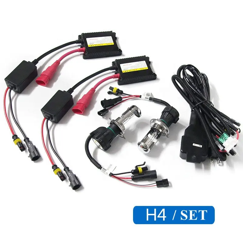 H4 lampadina telescopica per fari integrati lontani e vicini 35W 55W ballast ballast DC Car HID fari allo xeno