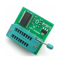 Nouveau module programmeur USB CH341A pour EEPROM Flash BIOS série 24 25 + pince de test SOIC8 SOP8 + adaptateur 1,8 V + adaptateur SOIC8 KIT DIY