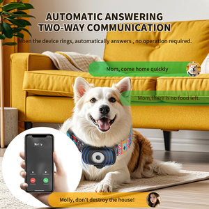 4Gペットスマートトラッキングデバイス 猫犬用アプリ リアルタイム活動モニター 迷子防止GPSトラッカー 首輪付き 音声通話機能付き 新入荷 - Product Image 3