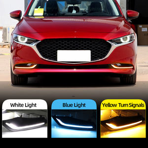 Luz LED <span class=keywords><strong>de</strong></span> conducción diurna para coche DRL para <span class=keywords><strong>Mazda</strong></span> <span class=keywords><strong>3</strong></span> Axela 2019 2020 <span class=keywords><strong>2021</strong></span> 2022 12V luz antiniebla con señal <span class=keywords><strong>de</strong></span> giro amarilla <span class=keywords><strong>de</strong></span> flujo - Product Image 5