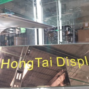 <span class=keywords><strong>Led</strong></span> dải ánh sáng vuông khung nhôm sản phẩm thuốc lá Showcase hiện đại tối giản khói kệ phụ kiện khói Kính trường hợp - Product Image 6