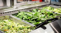 Réfrigérateur de bonne qualité Table réfrigérante Réfrigérateur Table de buffet Présentoir à salades